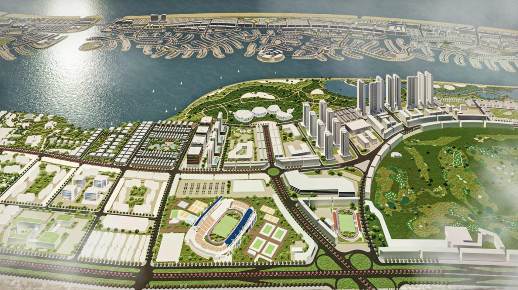 Khu đô thị lấn biển lớn nhất TP.HCM: Cập nhật tiến độ thi công 