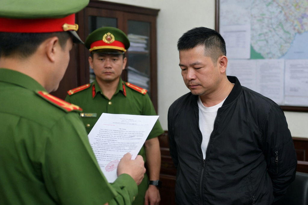 Lừa đảo thủ tục đất đai: Lê Quang Huy bị bắt khẩn cấp
