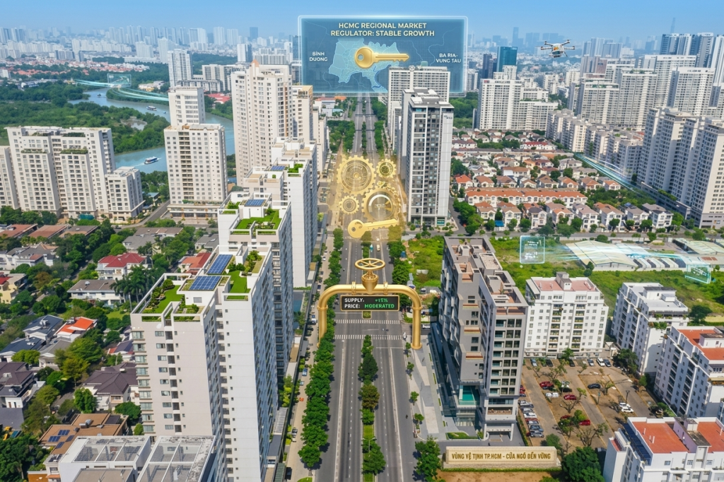 BĐS TP.HCM 2026: Vùng vệ tinh "soán ngôi" điều tiết thị trường