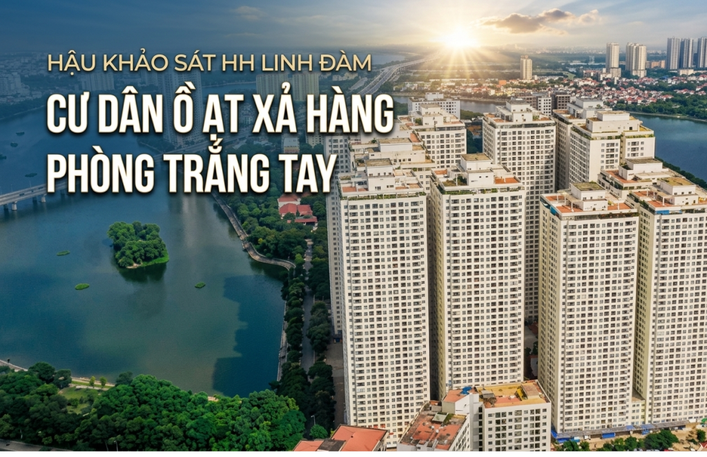 Cư dân HH Linh Đàm tháo chạy, bán tháo căn hộ sau khảo sát