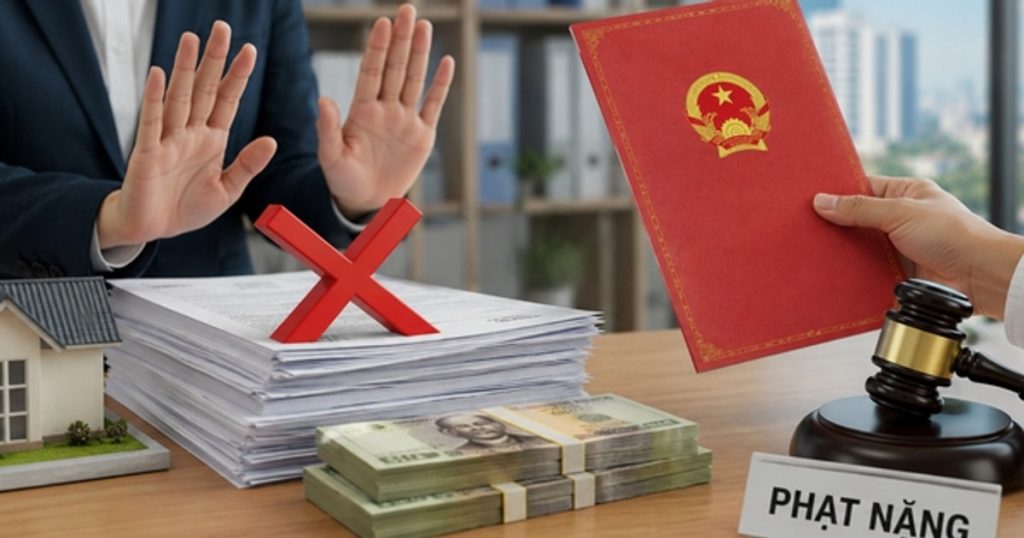 Chú Ý: Chậm Đăng Ký Đất Đai Khi Làm Sổ Đỏ Sẽ Bị Xử Phạt