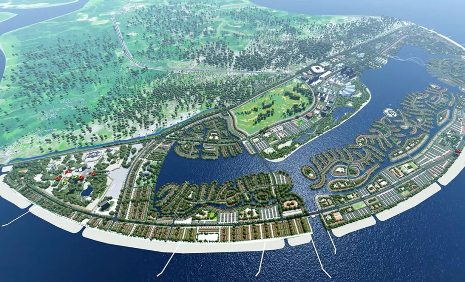 Siêu Đô Thị Lấn Biển 2.870ha Sở Hữu Biển Hồ Lớn Nhất Thế Giới