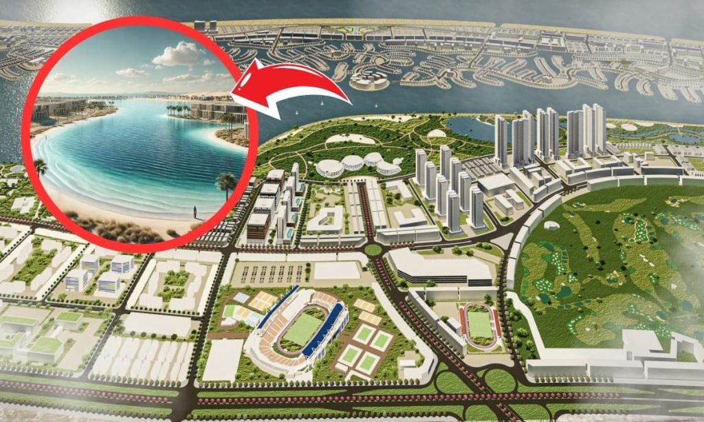 Siêu Đô Thị Lấn Biển 2.870ha Sở Hữu Biển Hồ Lớn Nhất Thế Giới