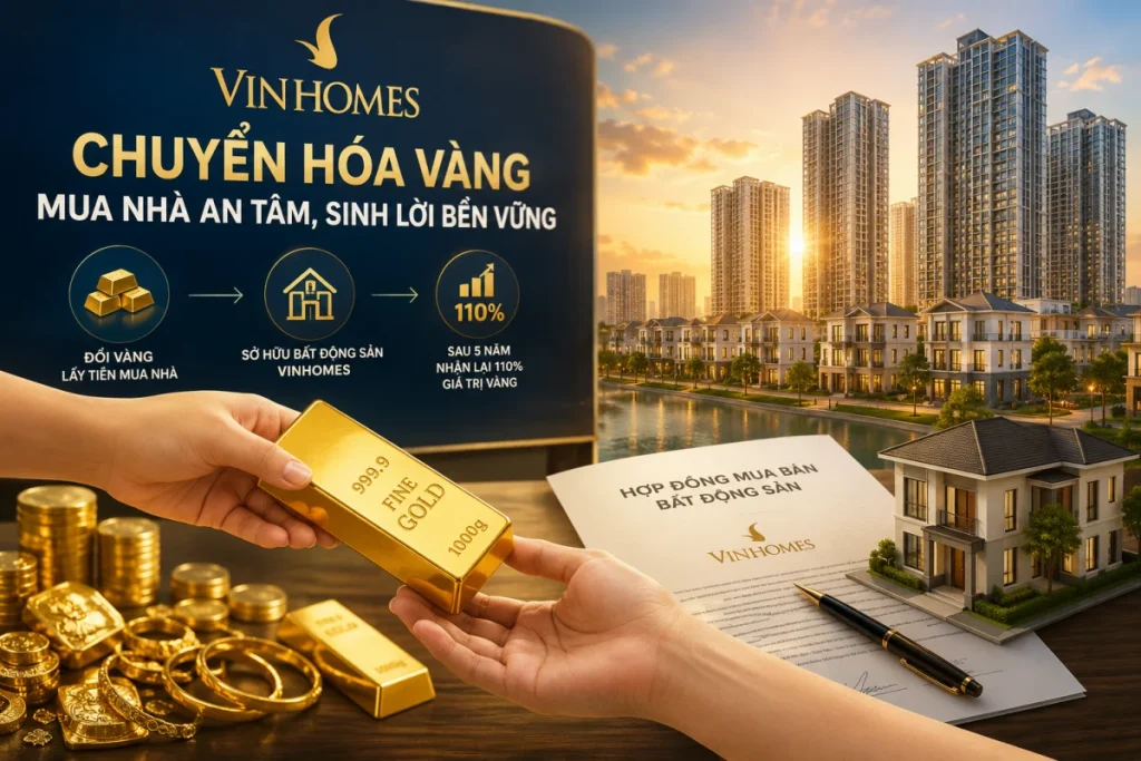 Vàng Lao Dốc, Dòng Tiền Chuyển Sang Bất Động Sản?