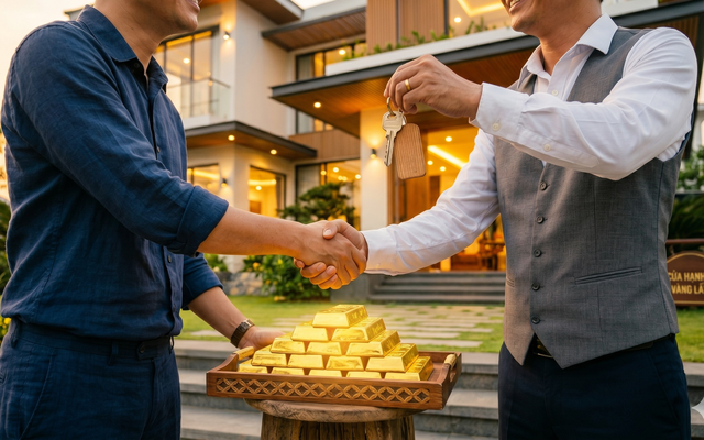 Vàng Lao Dốc, Dòng Tiền Chuyển Sang Bất Động Sản?