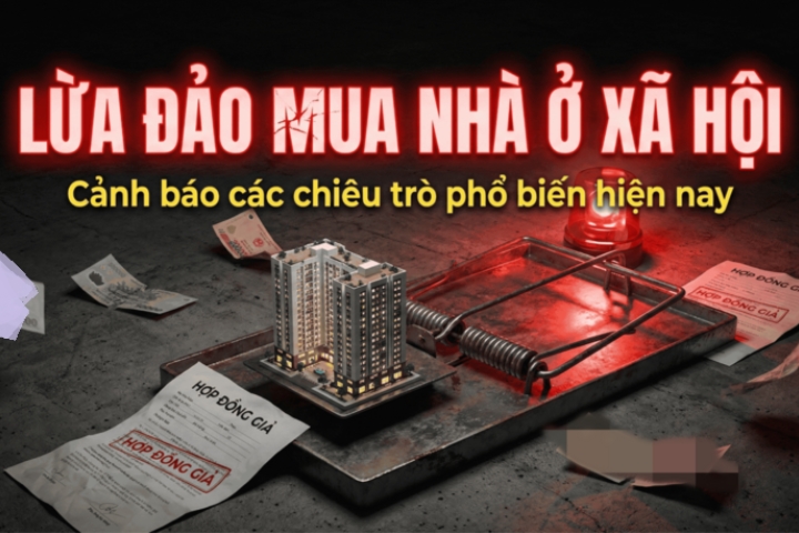 Bộ Công An cảnh báo chiêu trò lừa đảo mua nhà ở xã hội