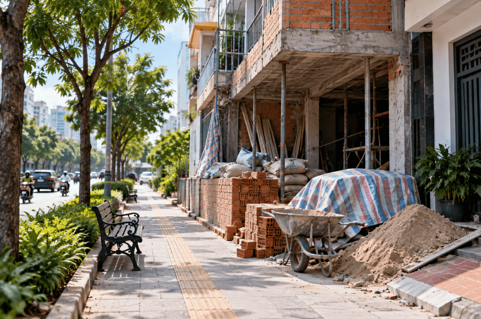 Cơi nới nhà trái phép, mức phạt có thể lên tới 220 triệu đồng