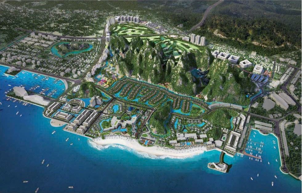 Tổ hợp nghỉ dưỡng 26.000 tỷ sắp khởi công tại Vân Đồn